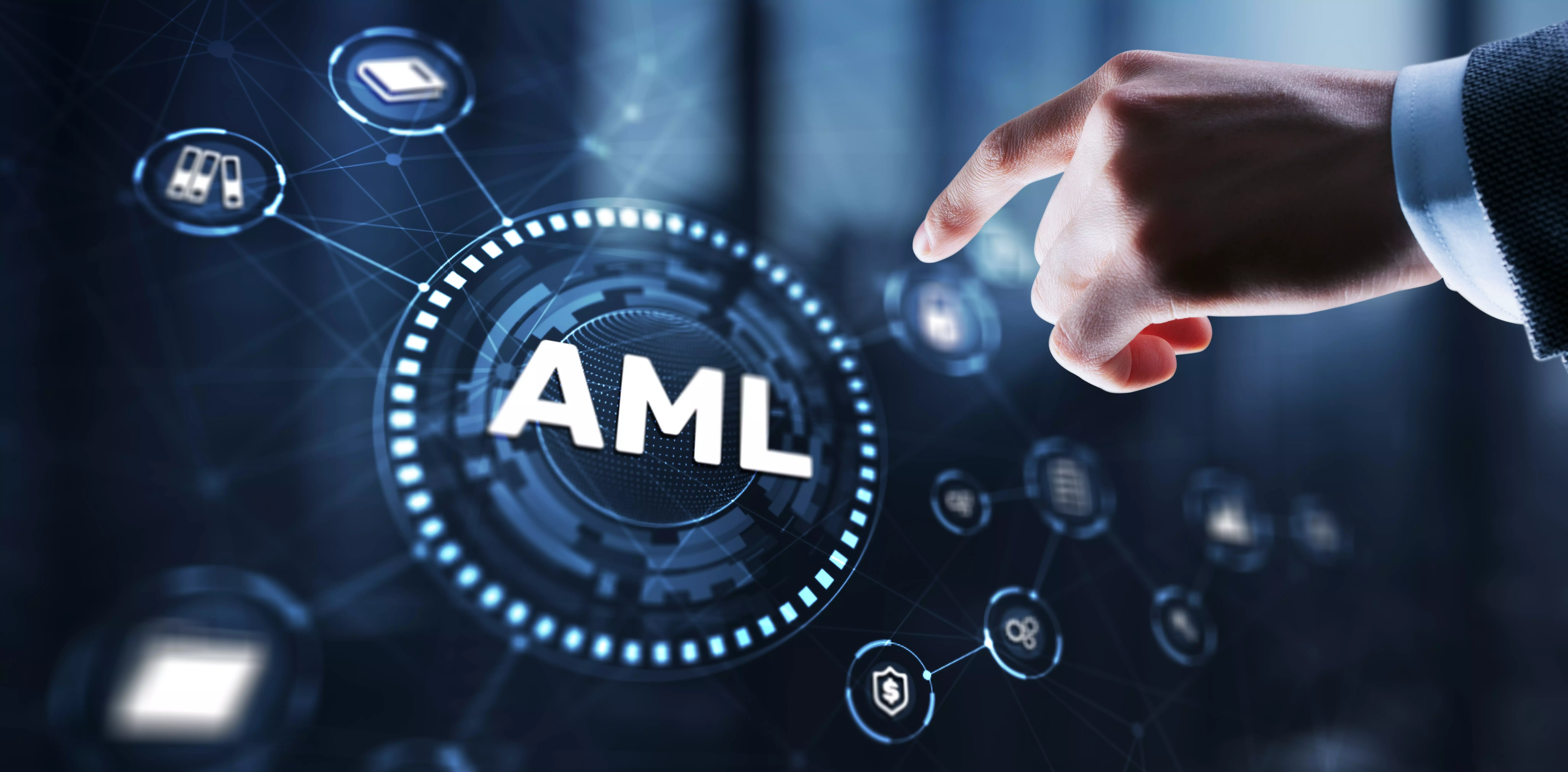 反洗錢AML，一隻手指向AML
